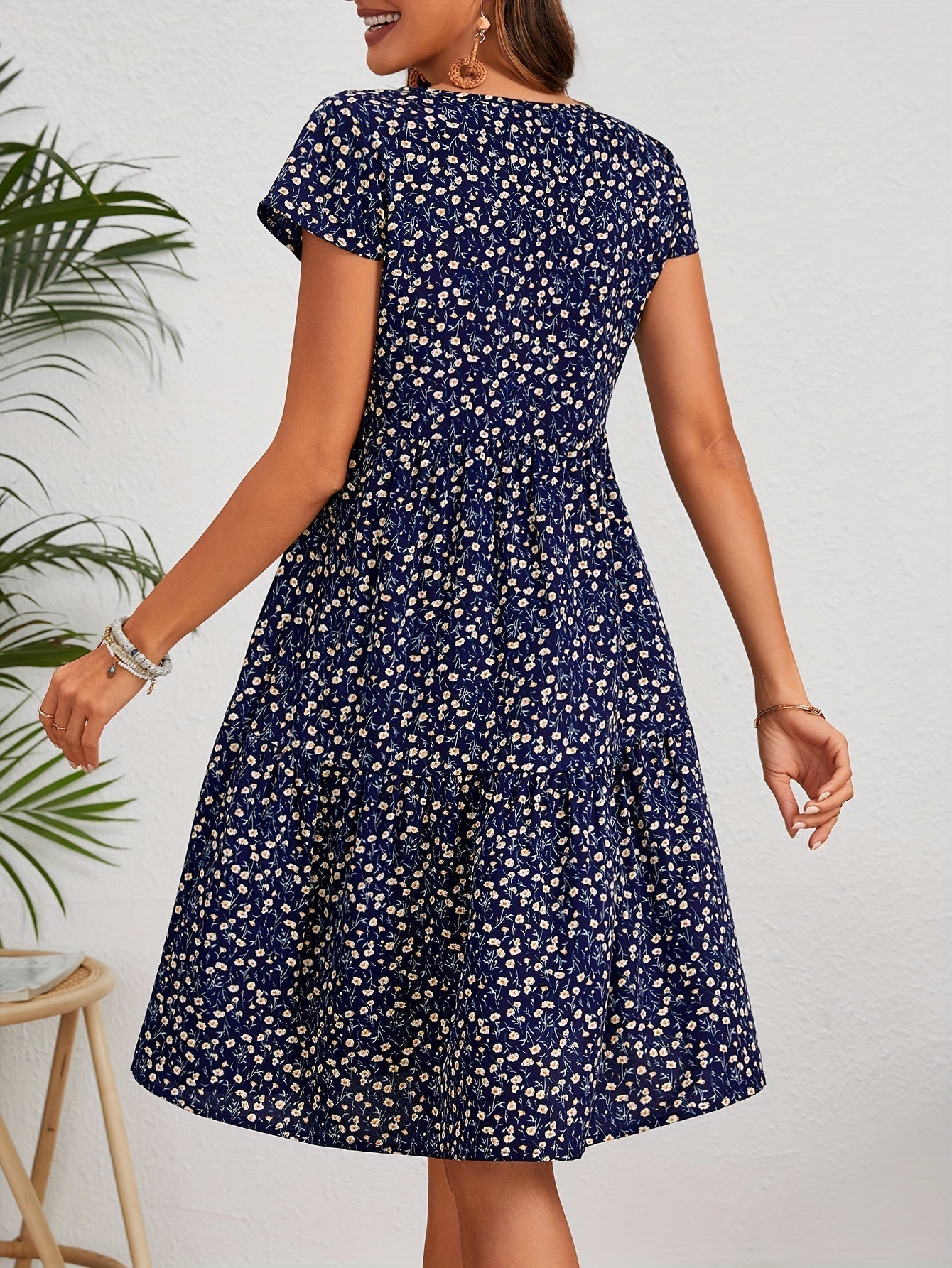 Valeria™ | Robe Vintage à Fleurs