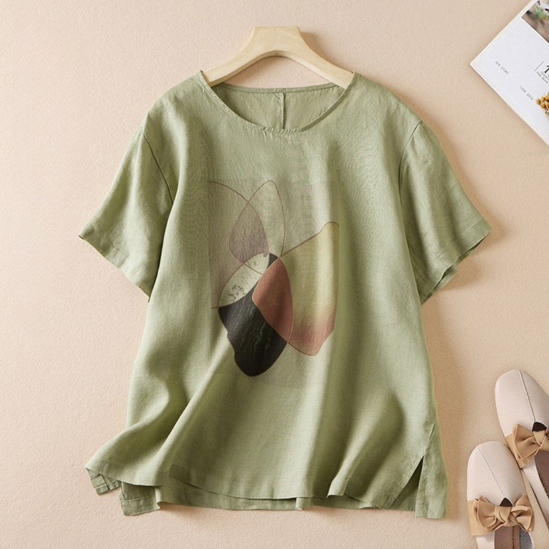Laurienne™ |T-shirt Imprimé