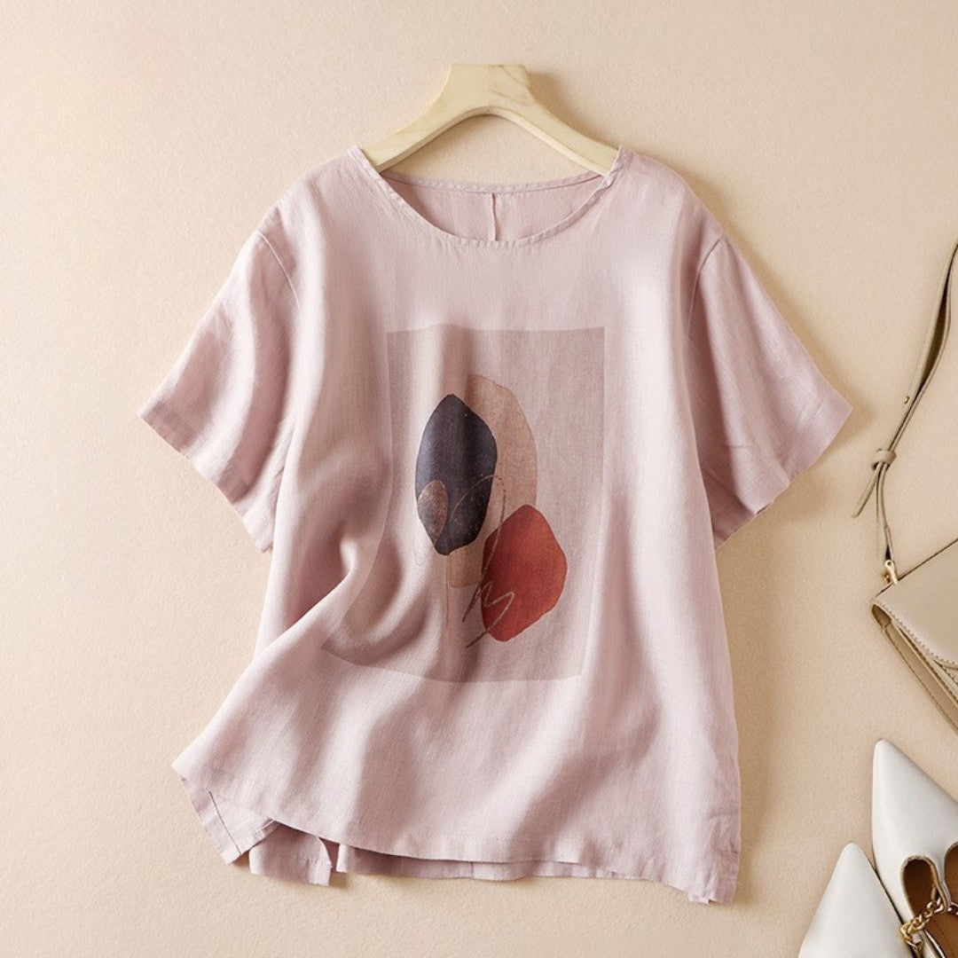 Laurienne™ |T-shirt Imprimé