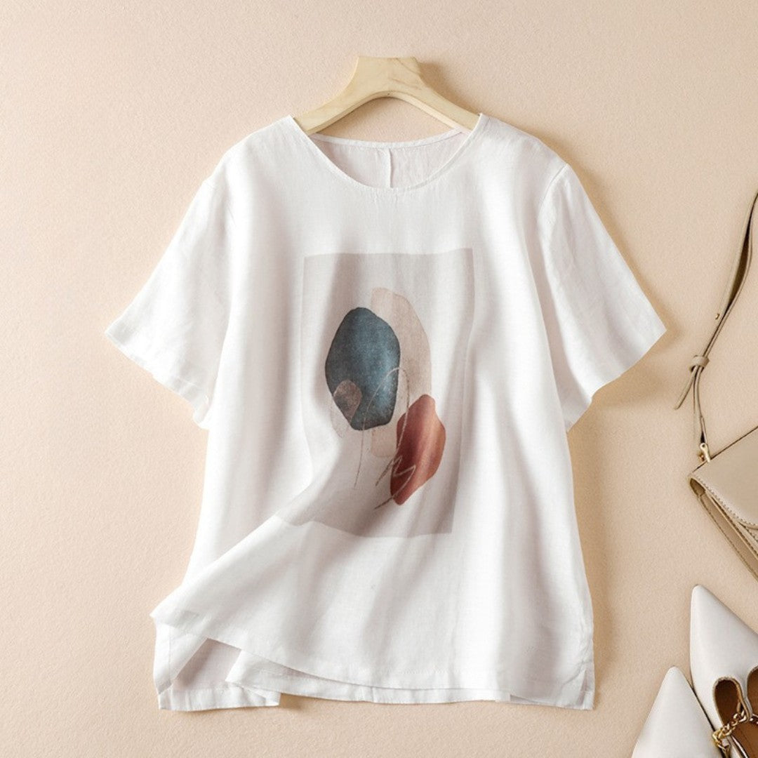 Laurienne™ |T-shirt Imprimé