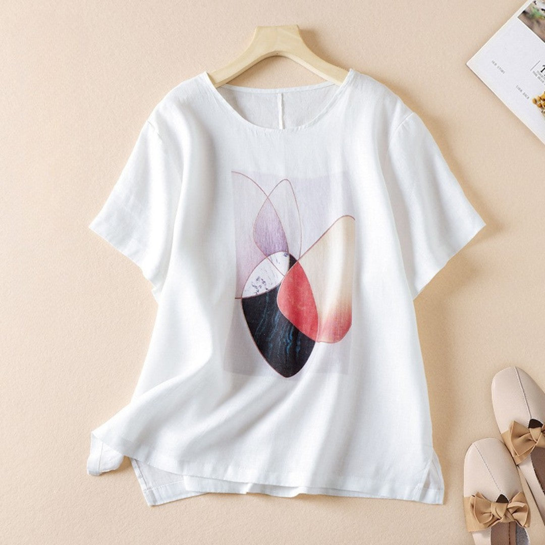 Laurienne™ |T-shirt Imprimé