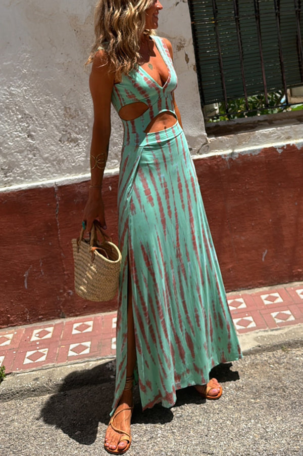 Dixie™ | Robe Maxi Chic avec Détails Cut-Out