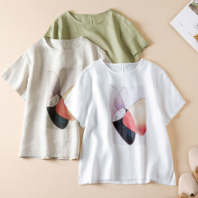 Laurienne™ |T-shirt Imprimé