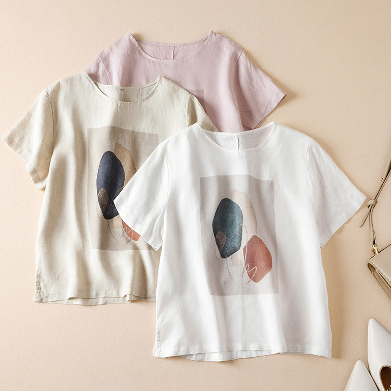 Laurienne™ |T-shirt Imprimé