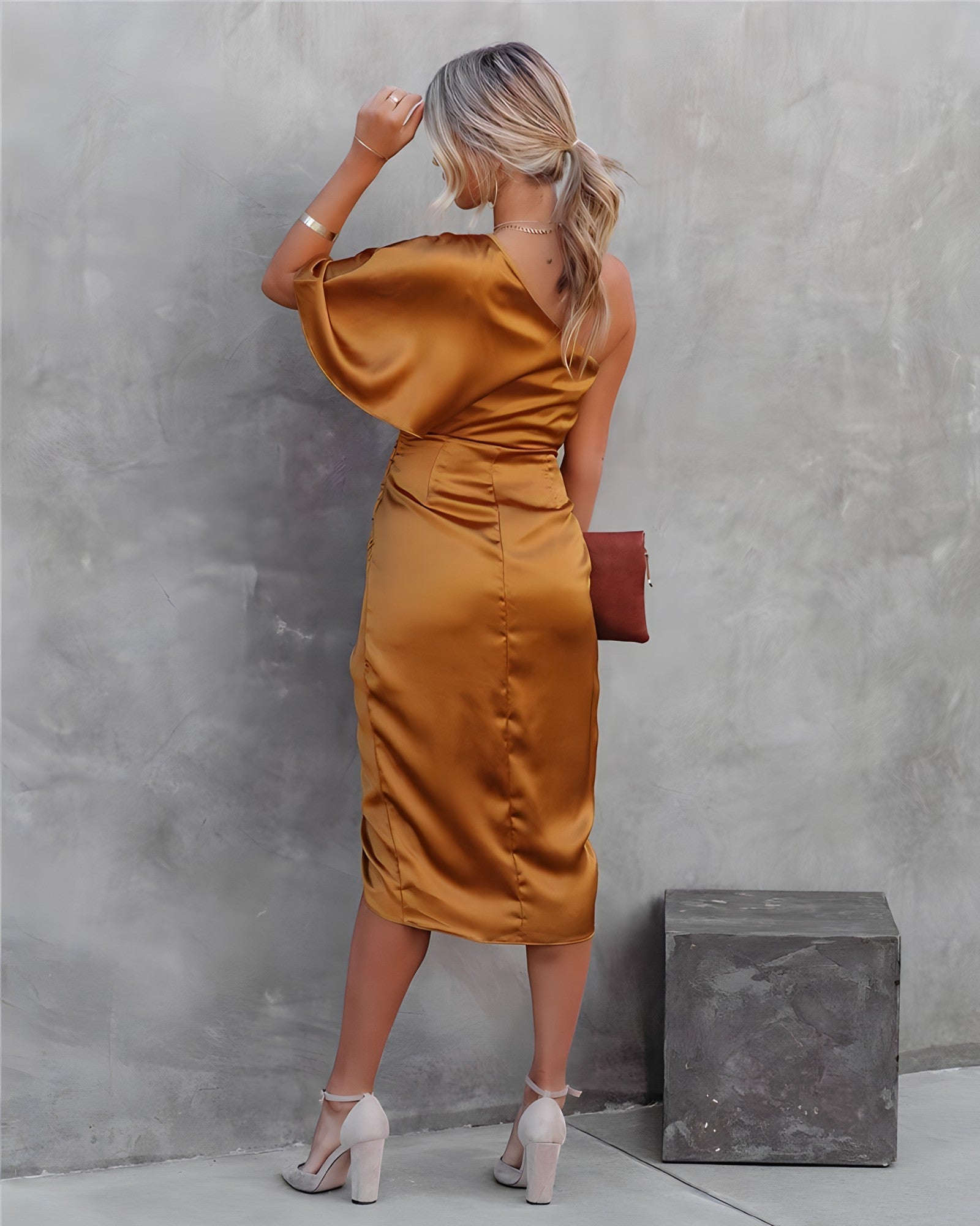 Ella™ | Robe de Soirée en Soie Élégante