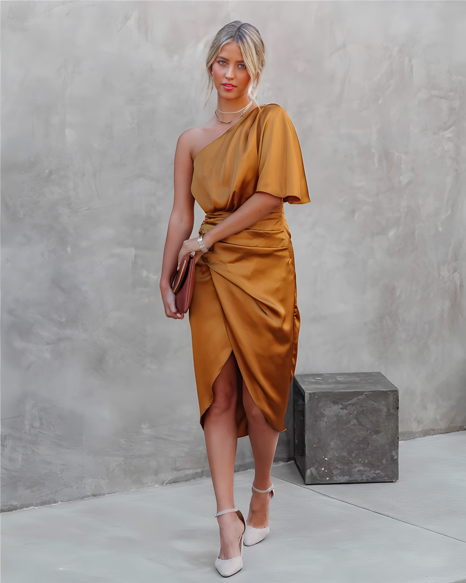 Ella™ | Robe de Soirée en Soie Élégante