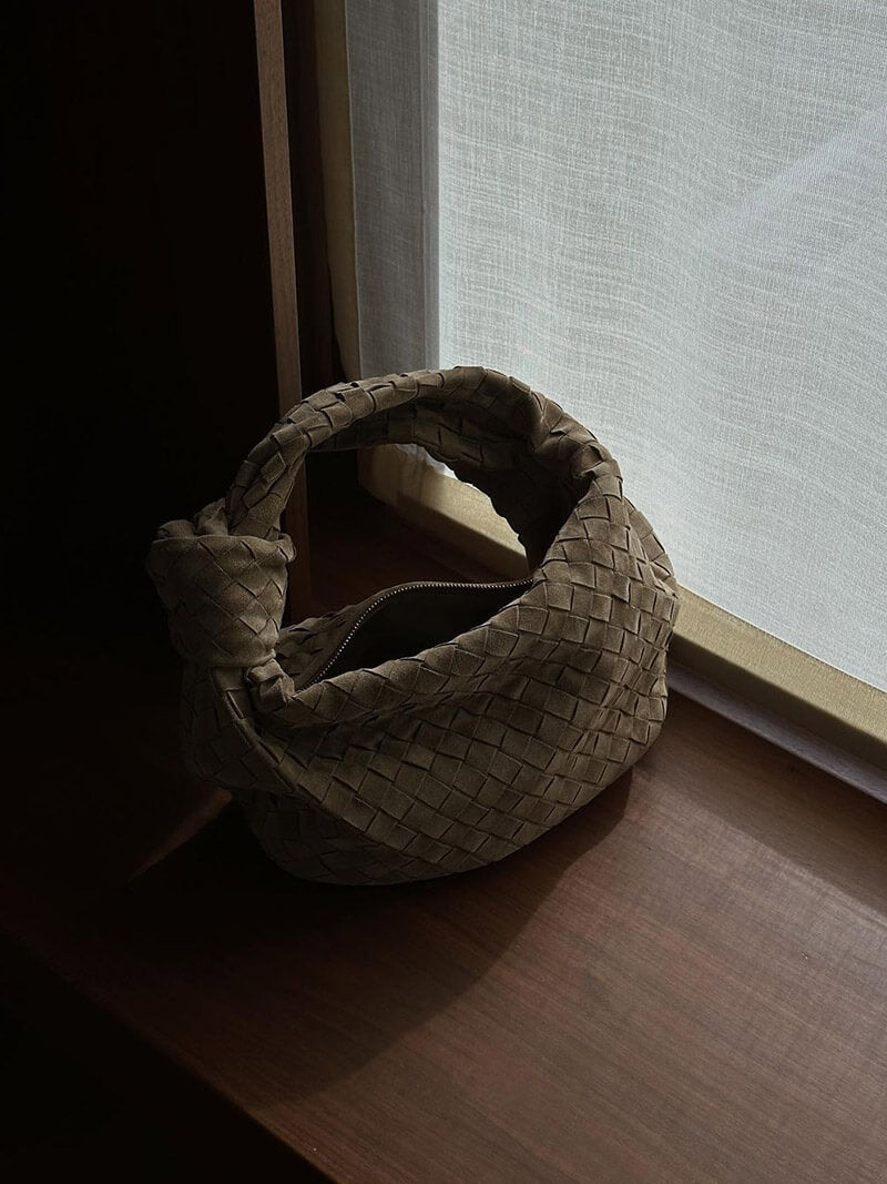 Laurienne™ | Sac en daim tissé
