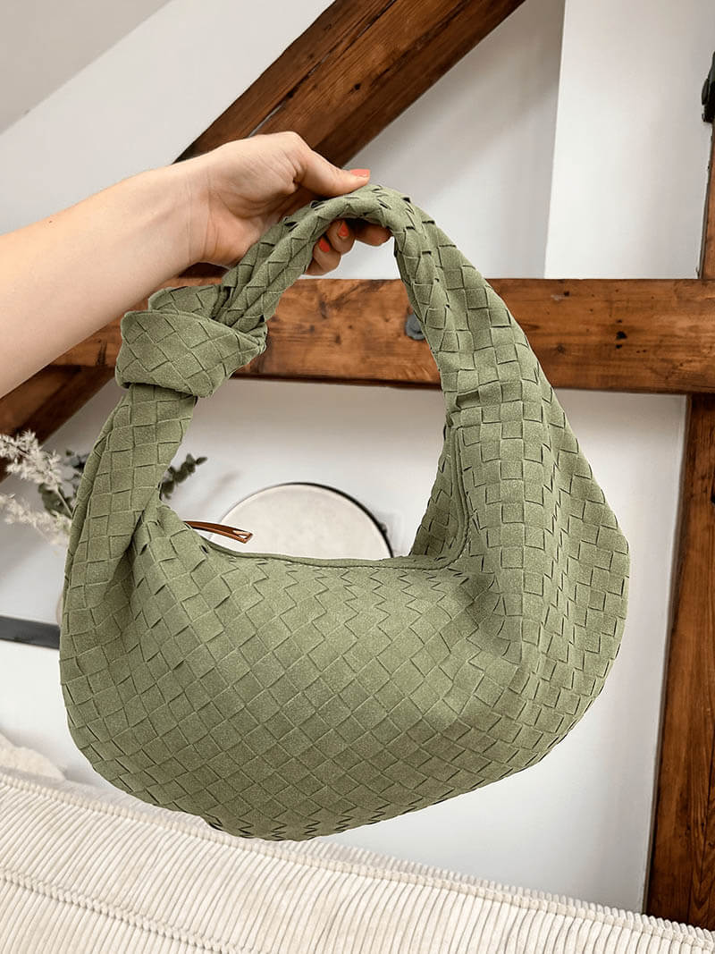 Laurienne™ | Sac en daim tissé