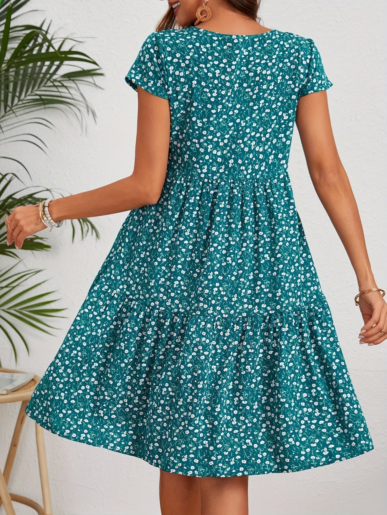 Valeria™ | Robe Vintage à Fleurs