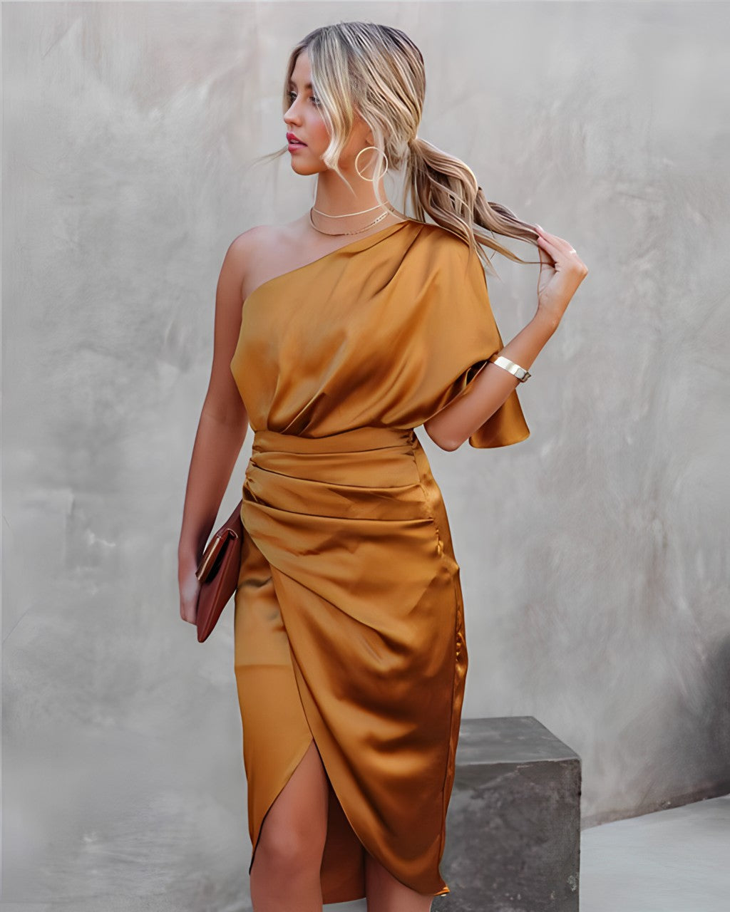 Ella™ | Robe de Soirée en Soie Élégante