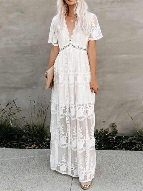 Amélie™ | Robe Boho Élégante