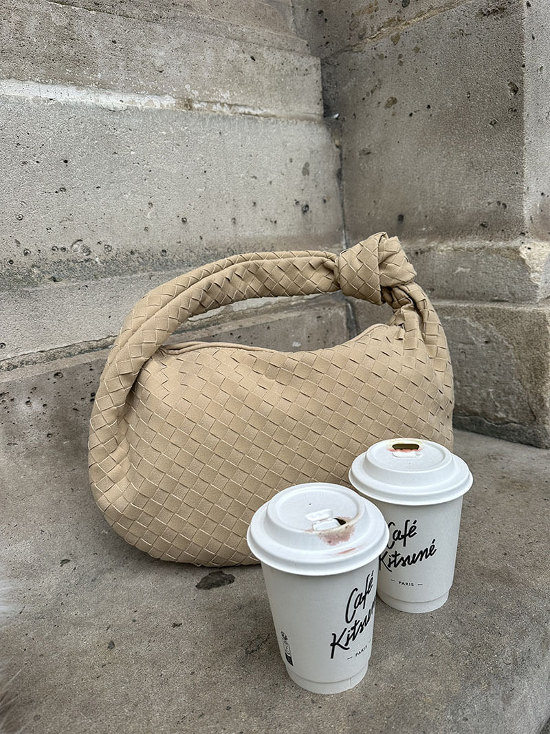 Laurienne™ | Sac en daim tissé