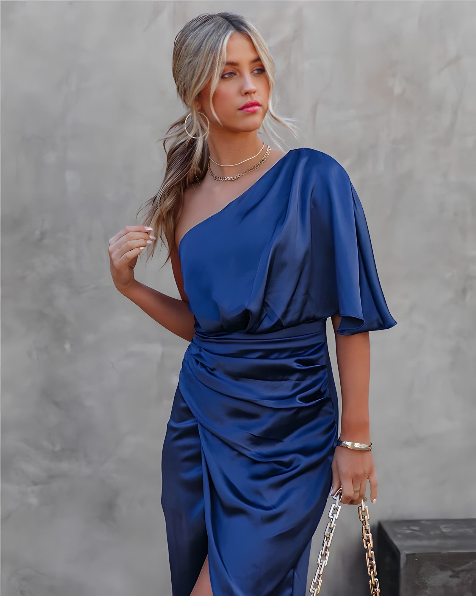 Ella™ | Robe de Soirée en Soie Élégante