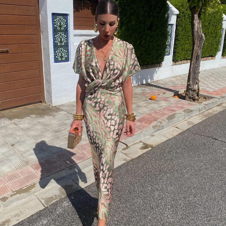 Cecily™ | Robe maxi en velours luxueux