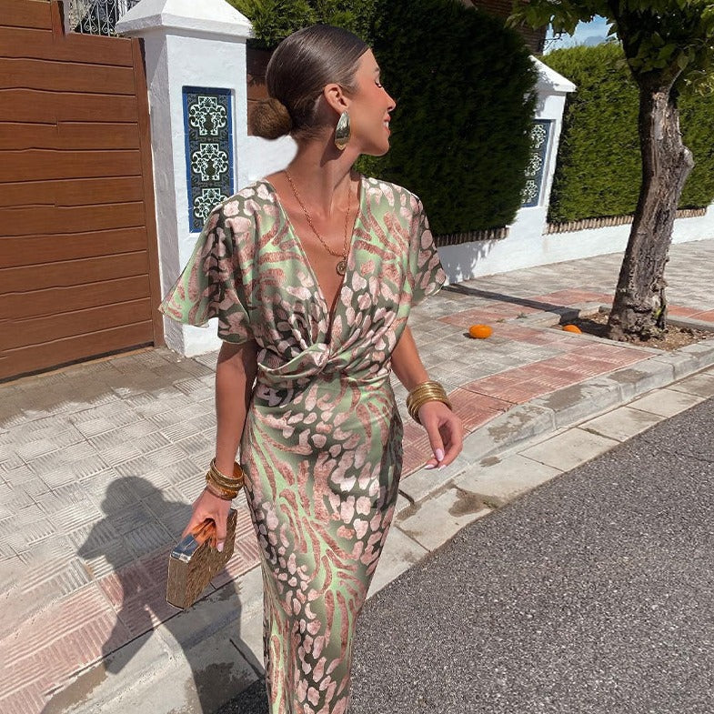 Cecily™ | Robe maxi en velours luxueux