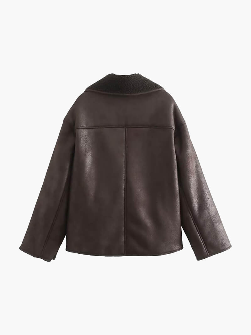 Laurienne™ | Veste Laila en Similicuir