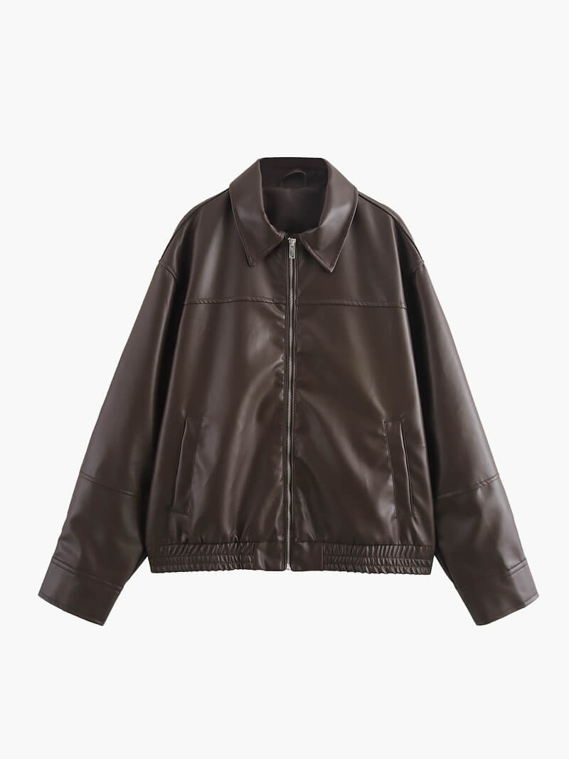 Laurienne™ | Veste Lilli en Similicuir