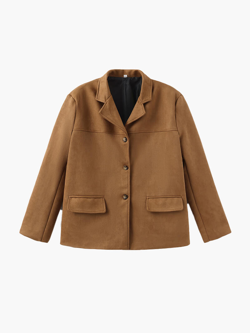 Laurienne™ | Veste Matilda en daim